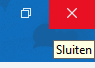 1 sluit Outlook