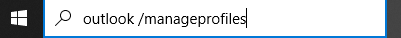 2 outlook manageprofiles
