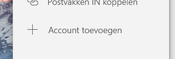 Account toevoegen